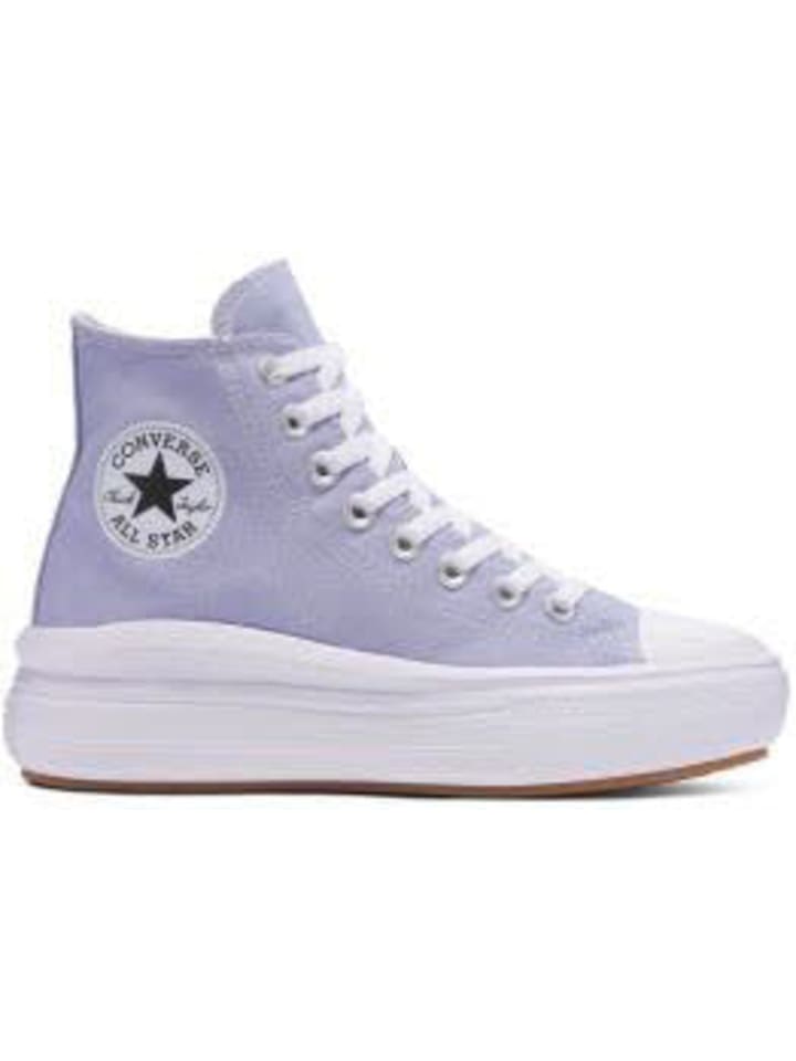 Converse Damen- Schnürschuhe ALL STAR MOVE PLATFORM in Blau günstig kaufen