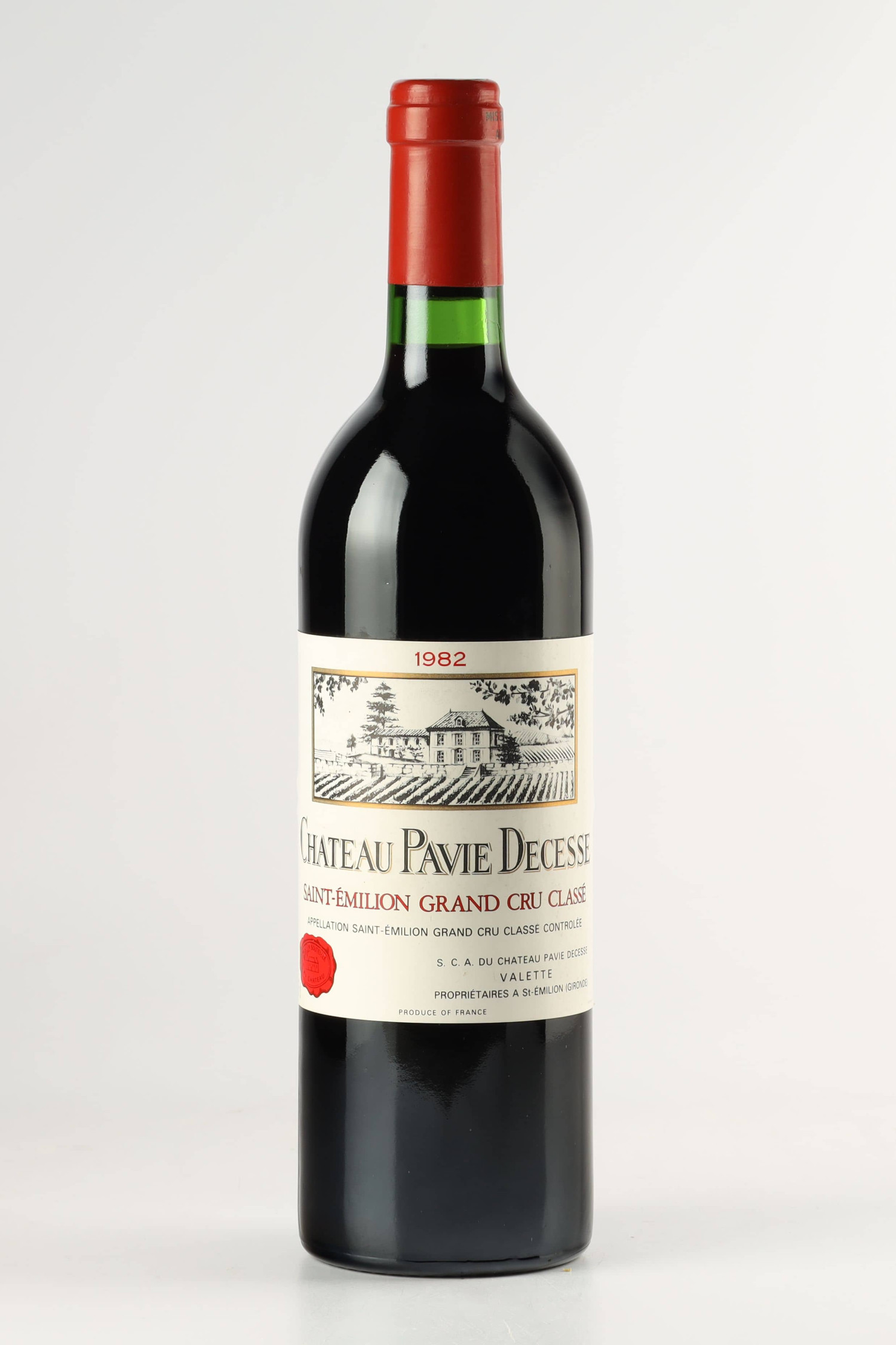 Château Pavie Decesse 1982, Saint Emilion
