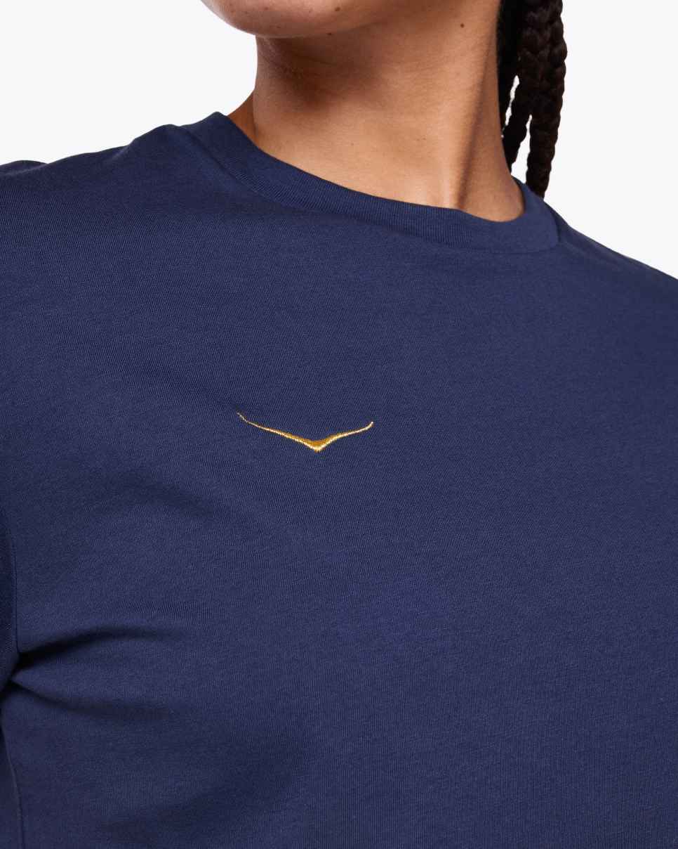 Team HOKA Graphic Tee Varsity Navy