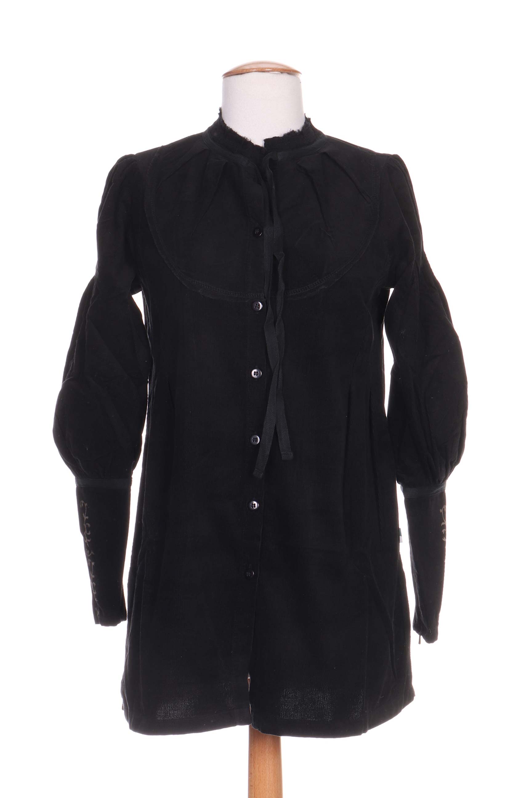 Ideo Tuniquemanchelongue Femme couleur noir