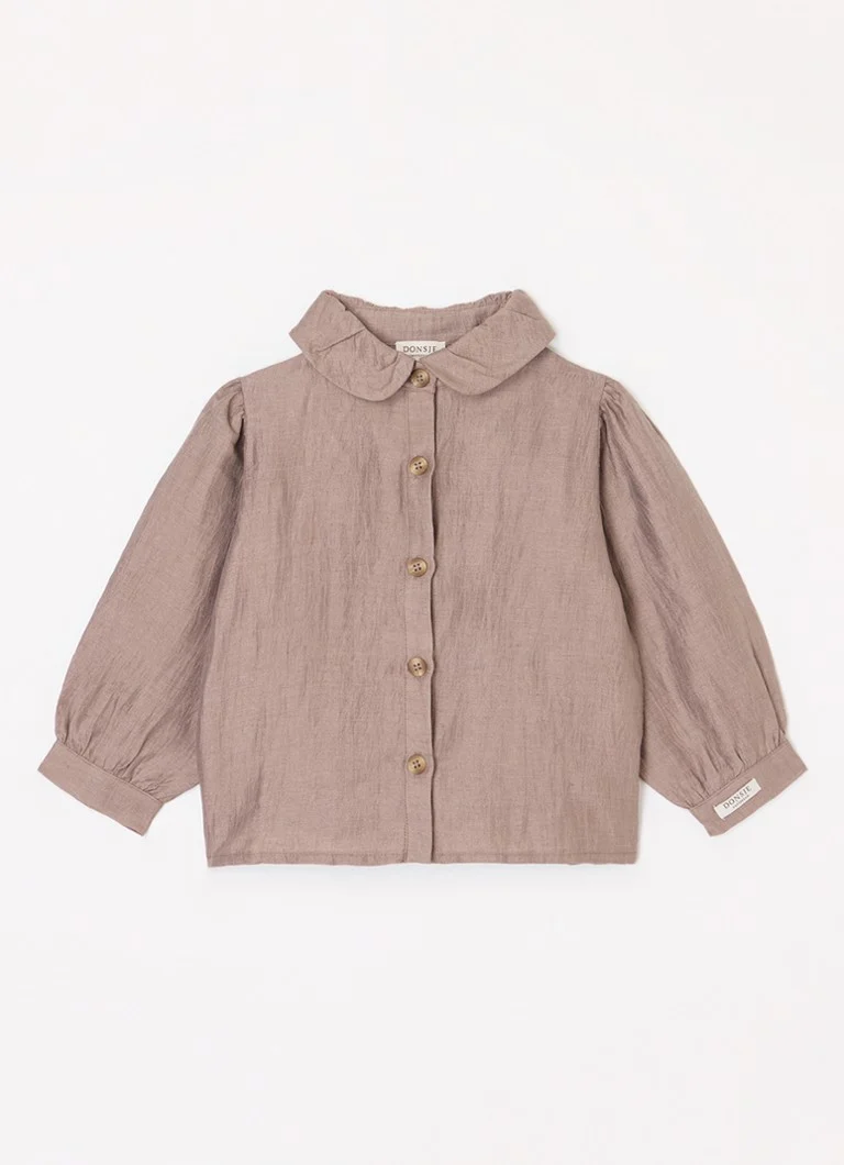 Donsje Amsterdam Ister blouse with puff sleeves