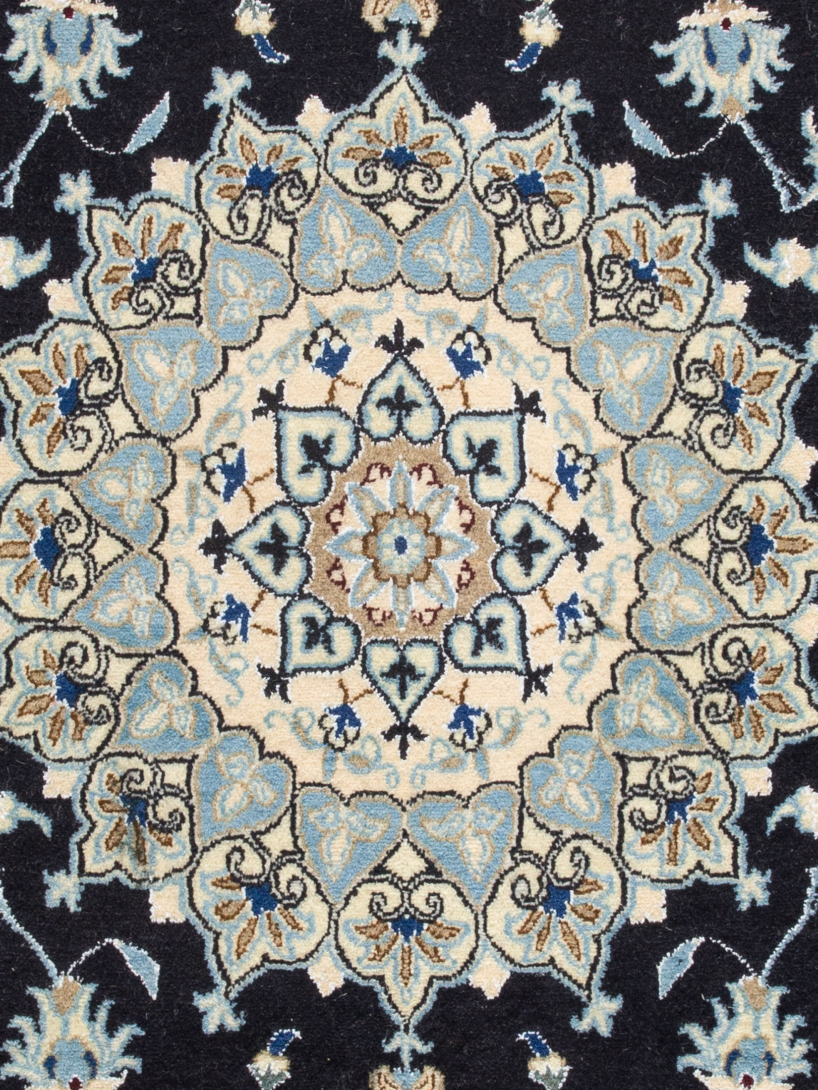 Kaschmar Nain 12 Lah ca. 200 x 295 cm, Unikat / Einzelstück