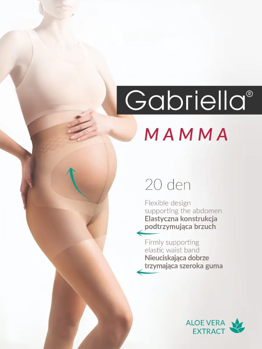 Gabriella Mamma 20 Den Nero – 4 dydžio pėdkelnės