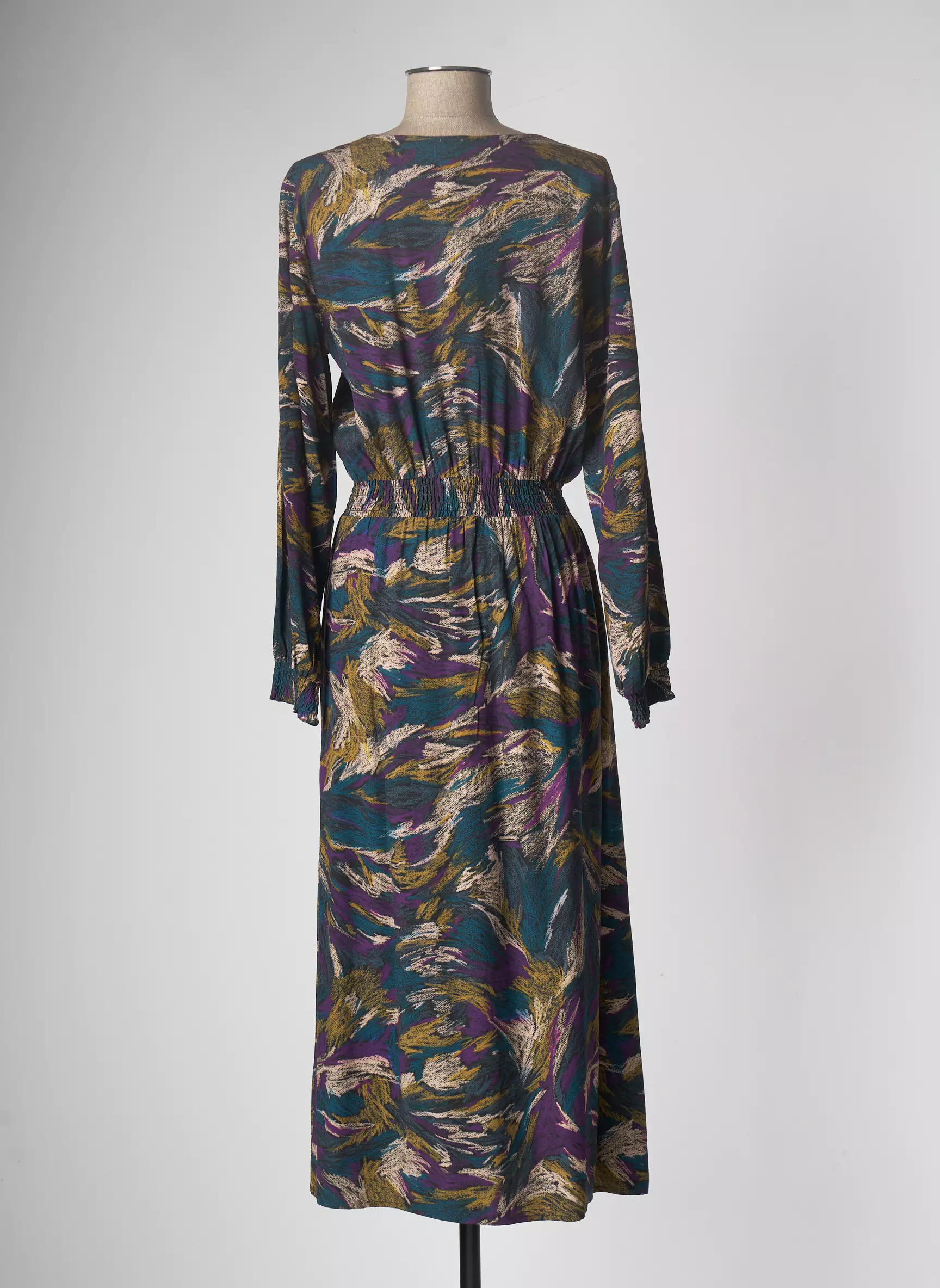 Des Petits Hauts Robes Longues Femme couleur vert