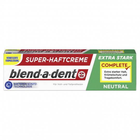 blend-a-dent Haftcreme Complete extra stark neutral 47G