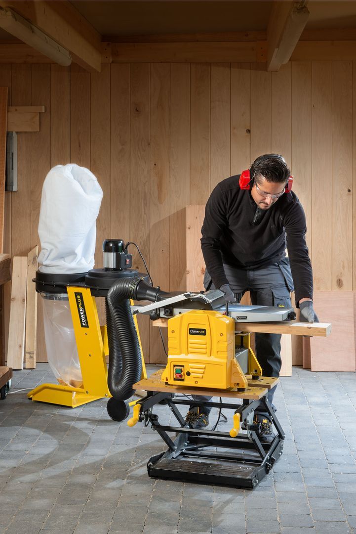 Powerplus Dickenhobel 1500W - 200mm