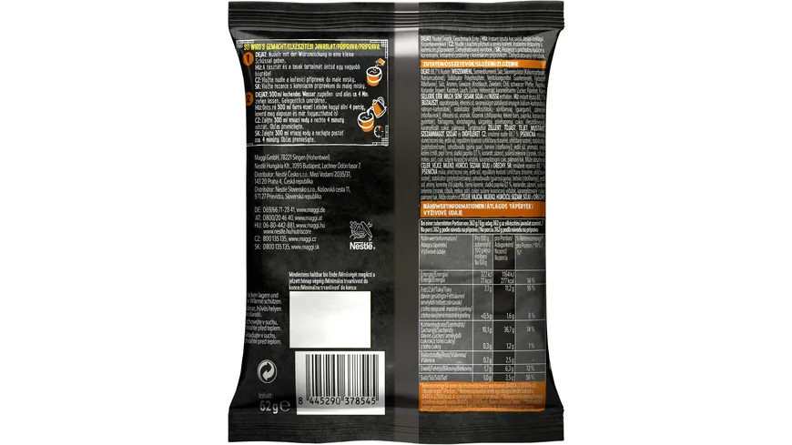 MAGGI Magic Asia Nudel Snack Ente 62 g