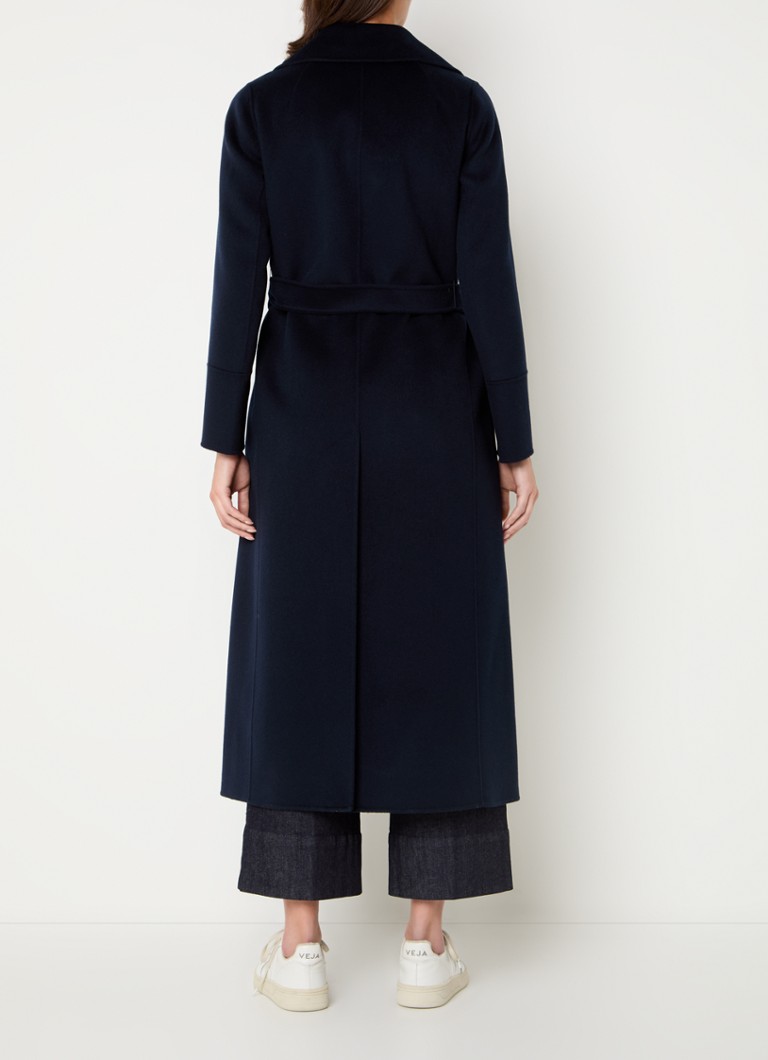 MaxMara Picasso kaksirivinen neitsytvillainen takki solmittavalla vyöllä