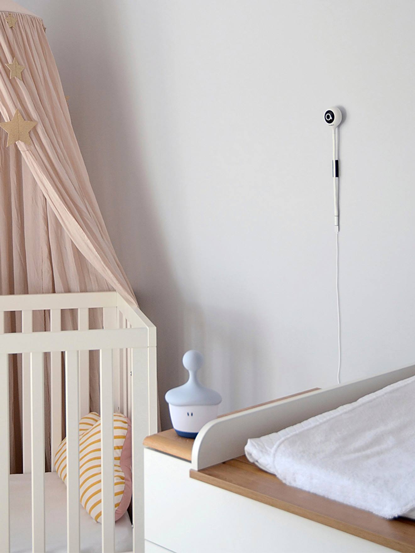Ecoute-bébé vidéo Zen Connect BEABA blanc