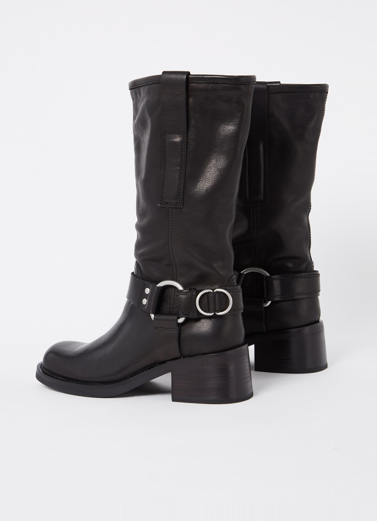 Ghete de motociclist din piele Vagabond Shoemakers Nour