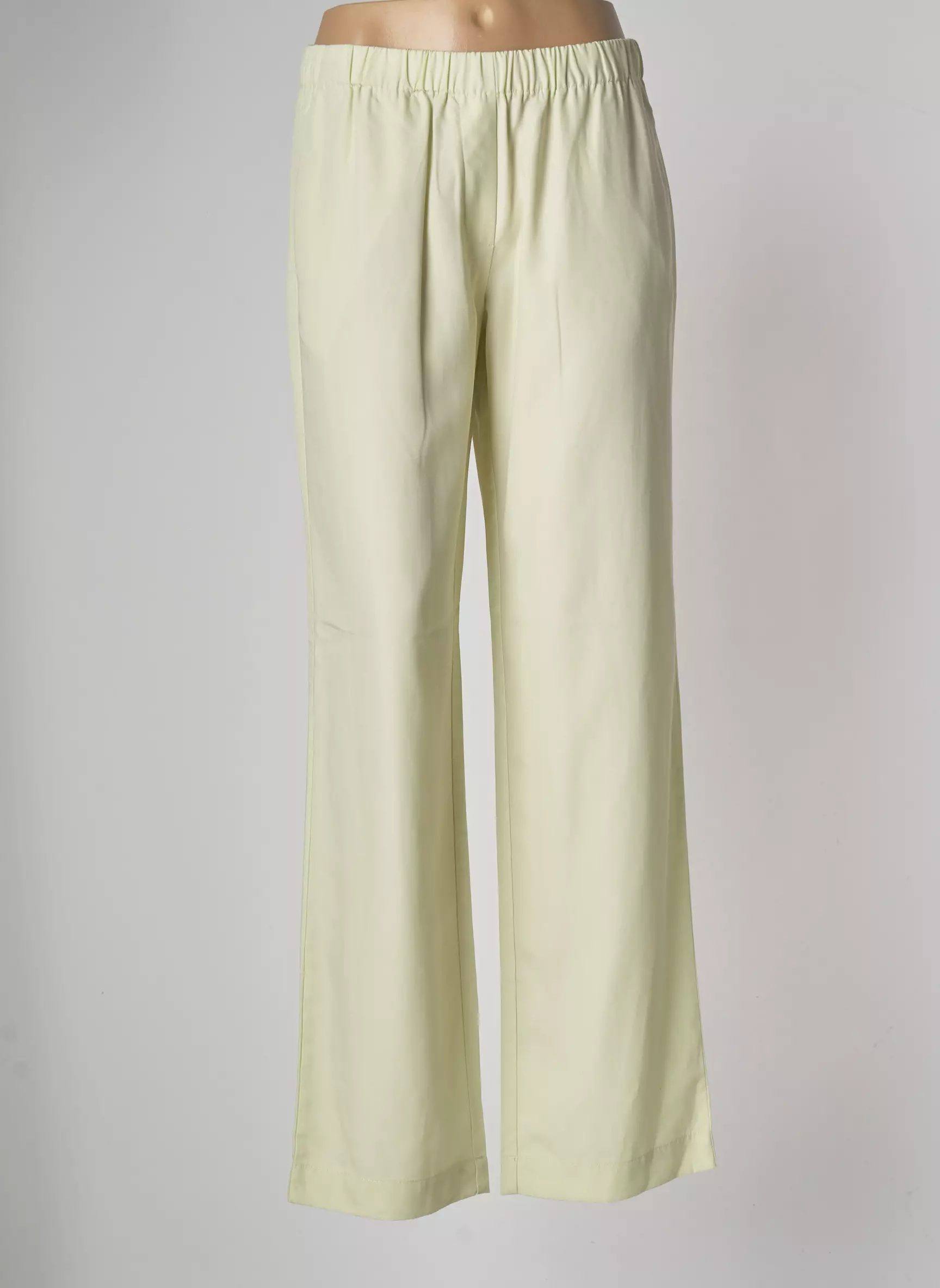 Samsoe Samsoe Pantalons Larges Femme couleur vert