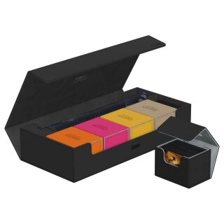 Ultimate Guard Superhive 550+ XenoSkin Monocolor Schwarz