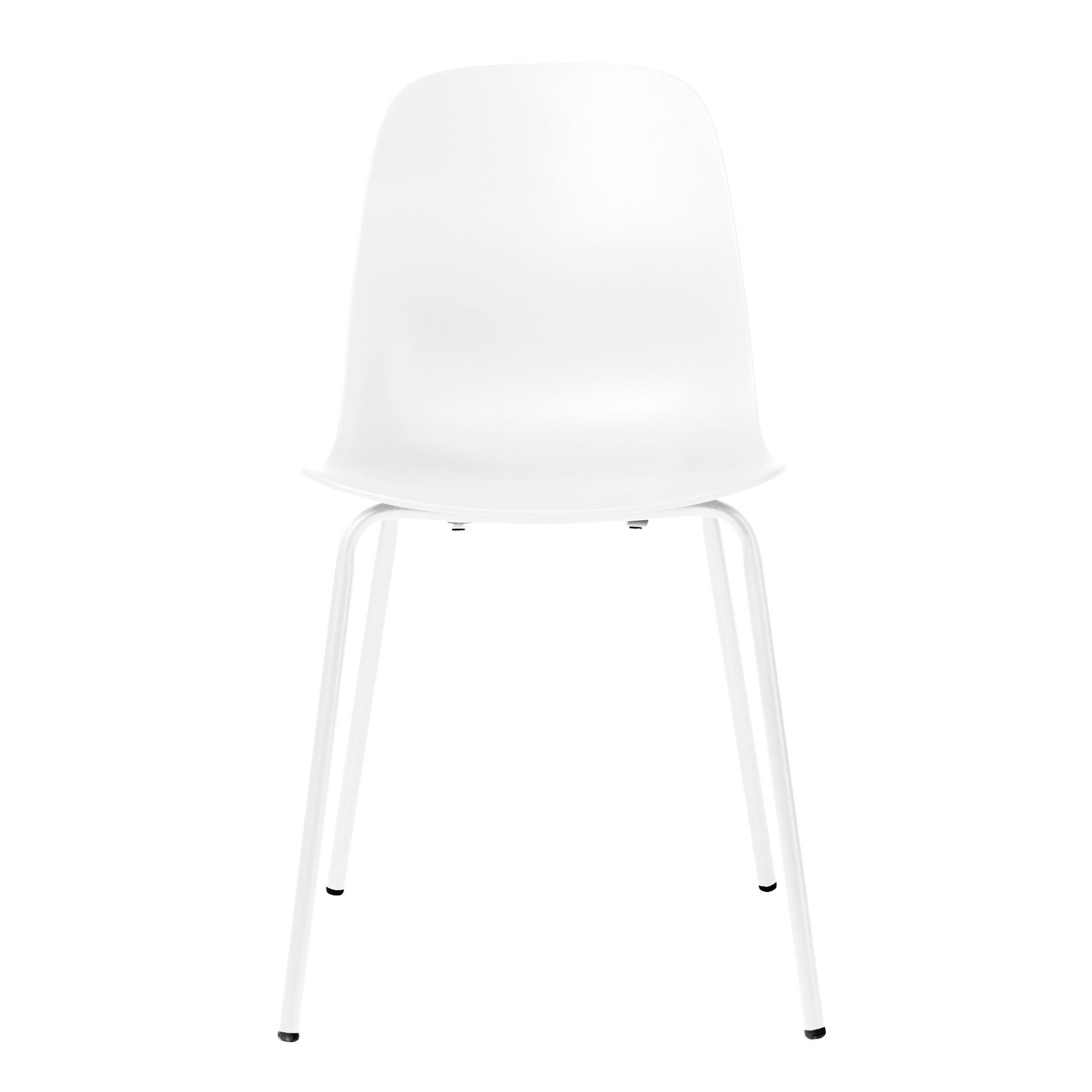 Trendstore Schalenstuhl Urix, Esszimmerstuhl, Metallgestell und Kunststoffsitzschale, Wählbar in den Farben 'dusty green', 'grey', 'petrol' oder 'white'