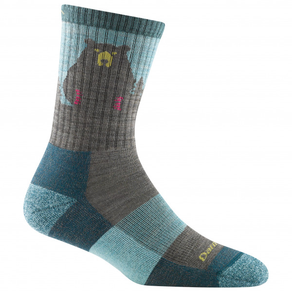 Darn Tough - Women's Bear Town Micro Crew Lightweight w Cushn - Wandersocken