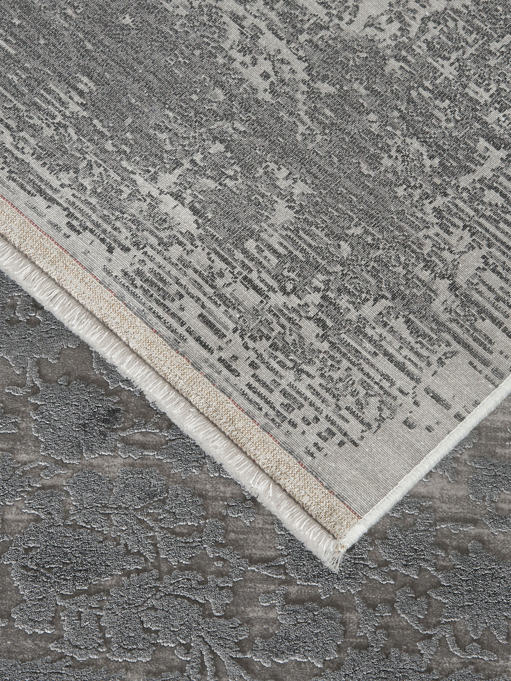 Magnificence Vintage-Teppich, Silber