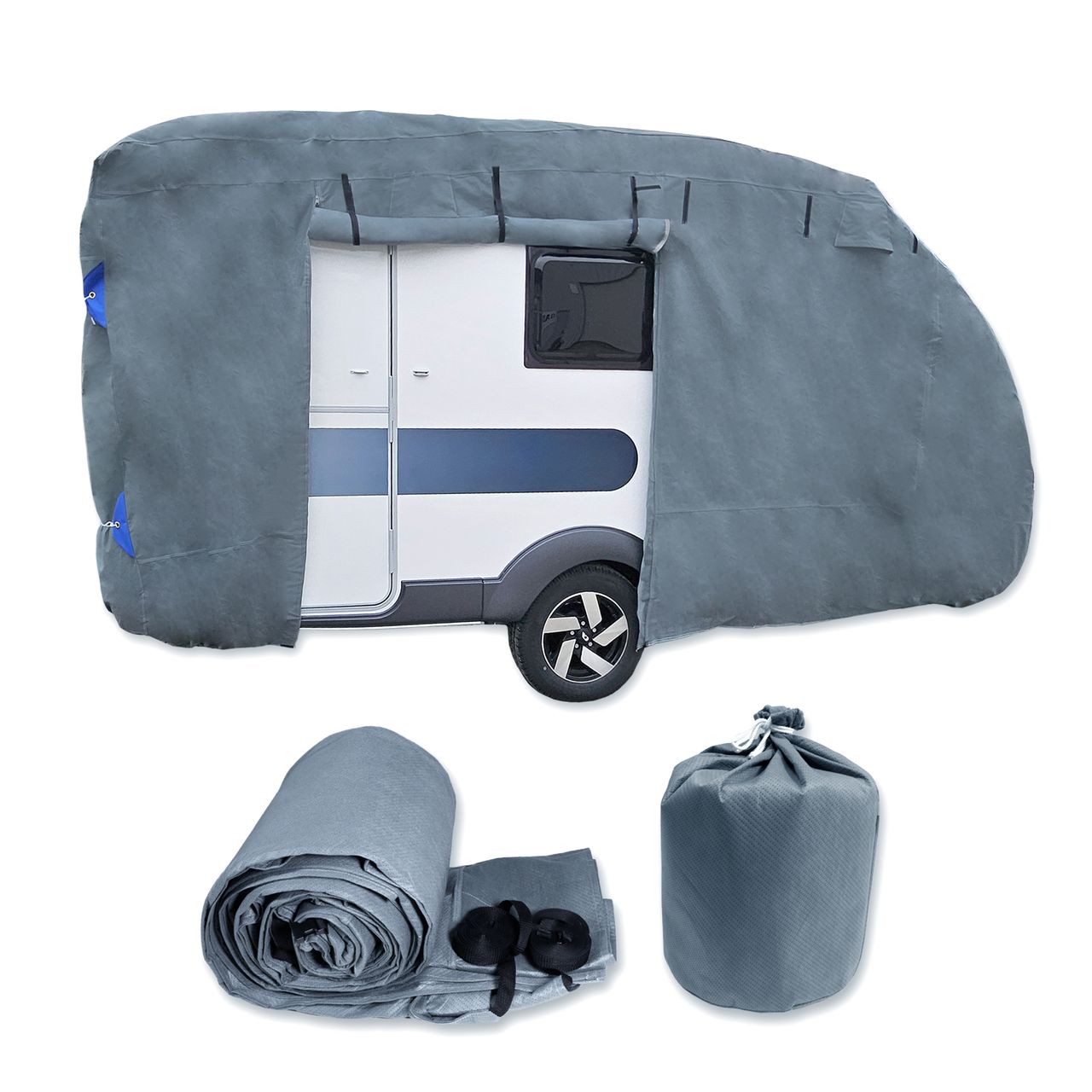 Lemodo Wohnwagen Schutzhülle, S 460 x 250 x 220 cm
