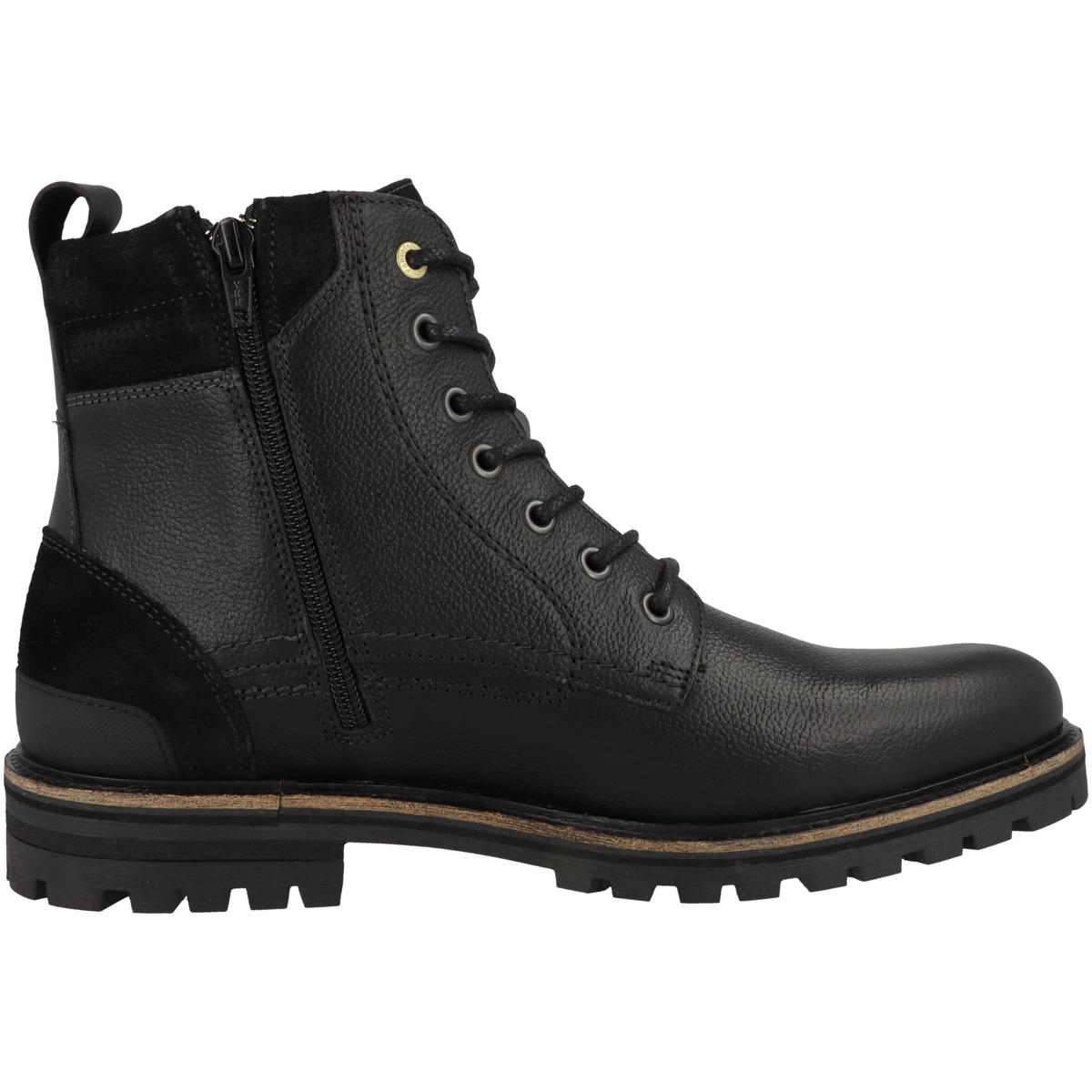 Pantofola d'Oro Ponzano Uomo High Sneaker high schwarz