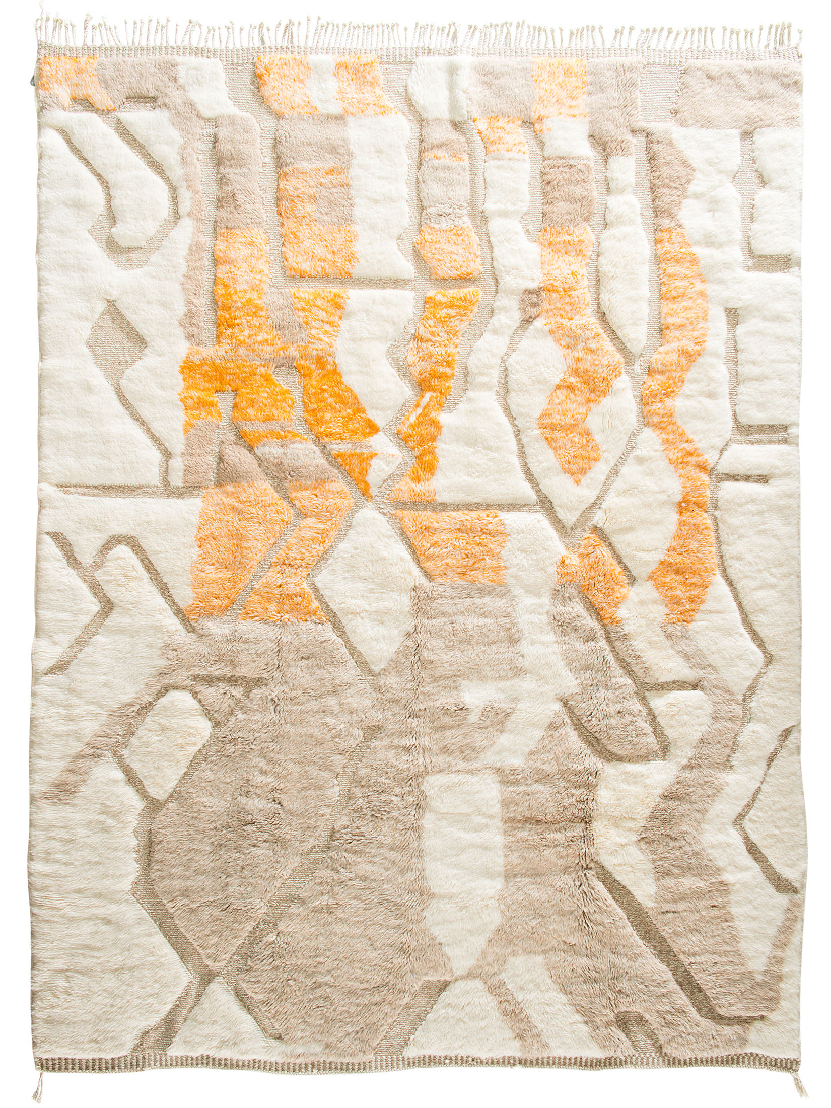 Beni Ourain ca. 260 x 348 cm, Unikat / Einzelstück