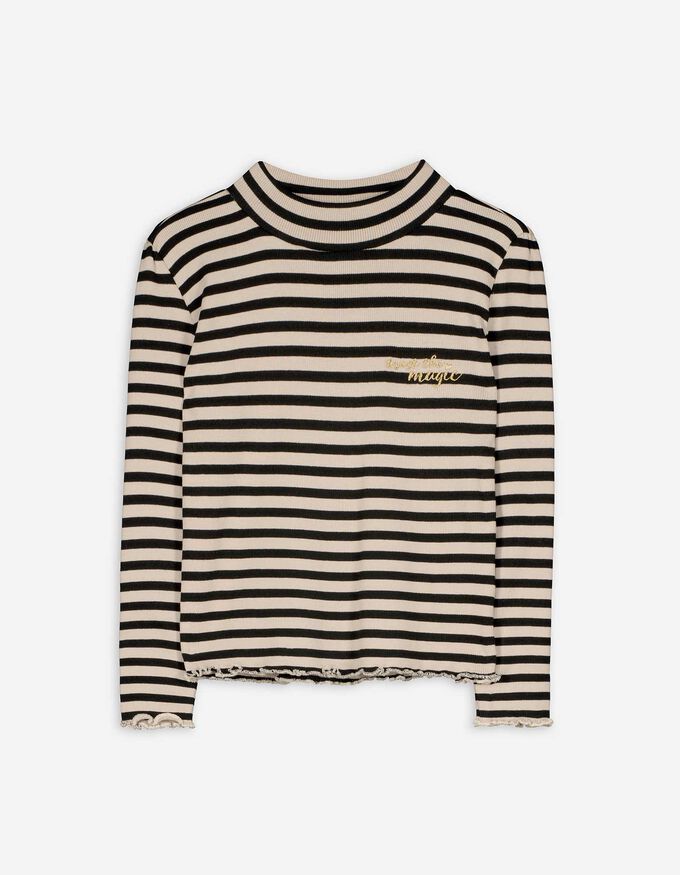 Langarmshirt - Stickereien