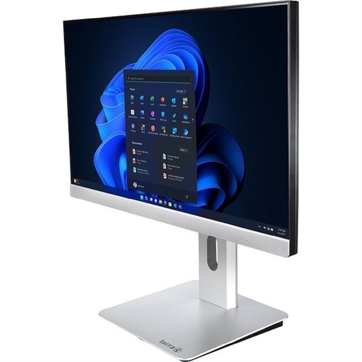 TERRA TERRA ALL-IN-ONE-PC 2405HA GREENLINE W11P All-in-One PC (23.8 Zoll, Intel 12500, 16 GB RAM, 1000 GB HDD, Windows 11 Pro, HDMI, DisplayPort, Pivot-Funktion)