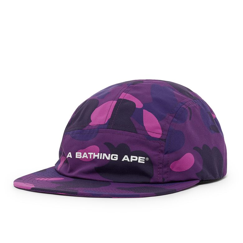A Bathing Ape Color Camo Jet Cap purple