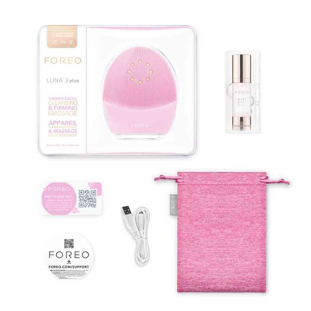 Foreo LUNA 3 Plus Thermo-Reinigung und Straffungs-Gerät für normale Haut