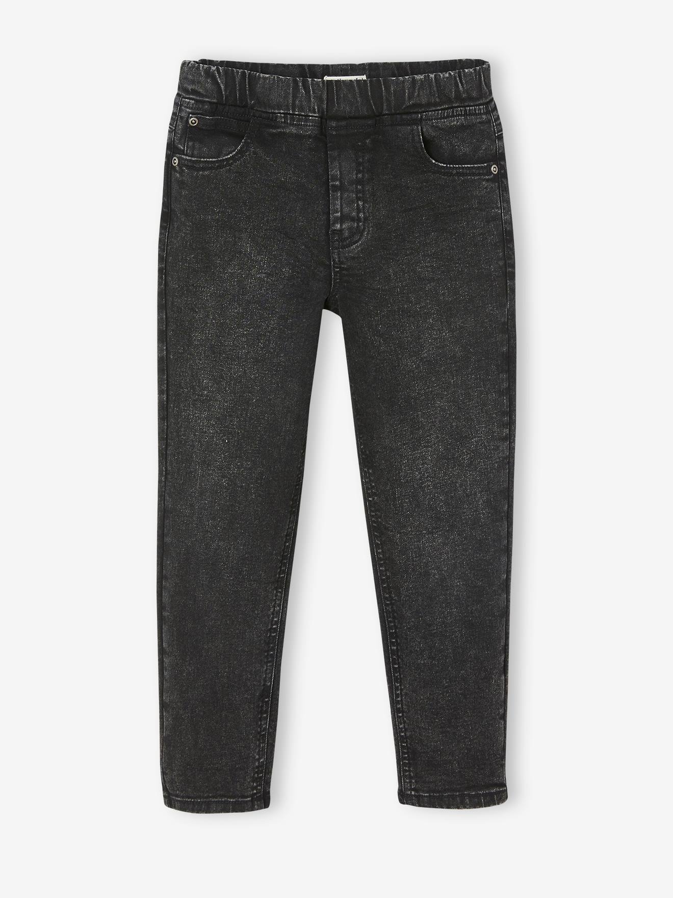 Vertbaudet Jungen Balloon Jeans, Loose-Fit - schwarz