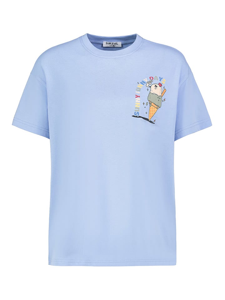 Sublevel Shirt in Hellblau günstig kaufen