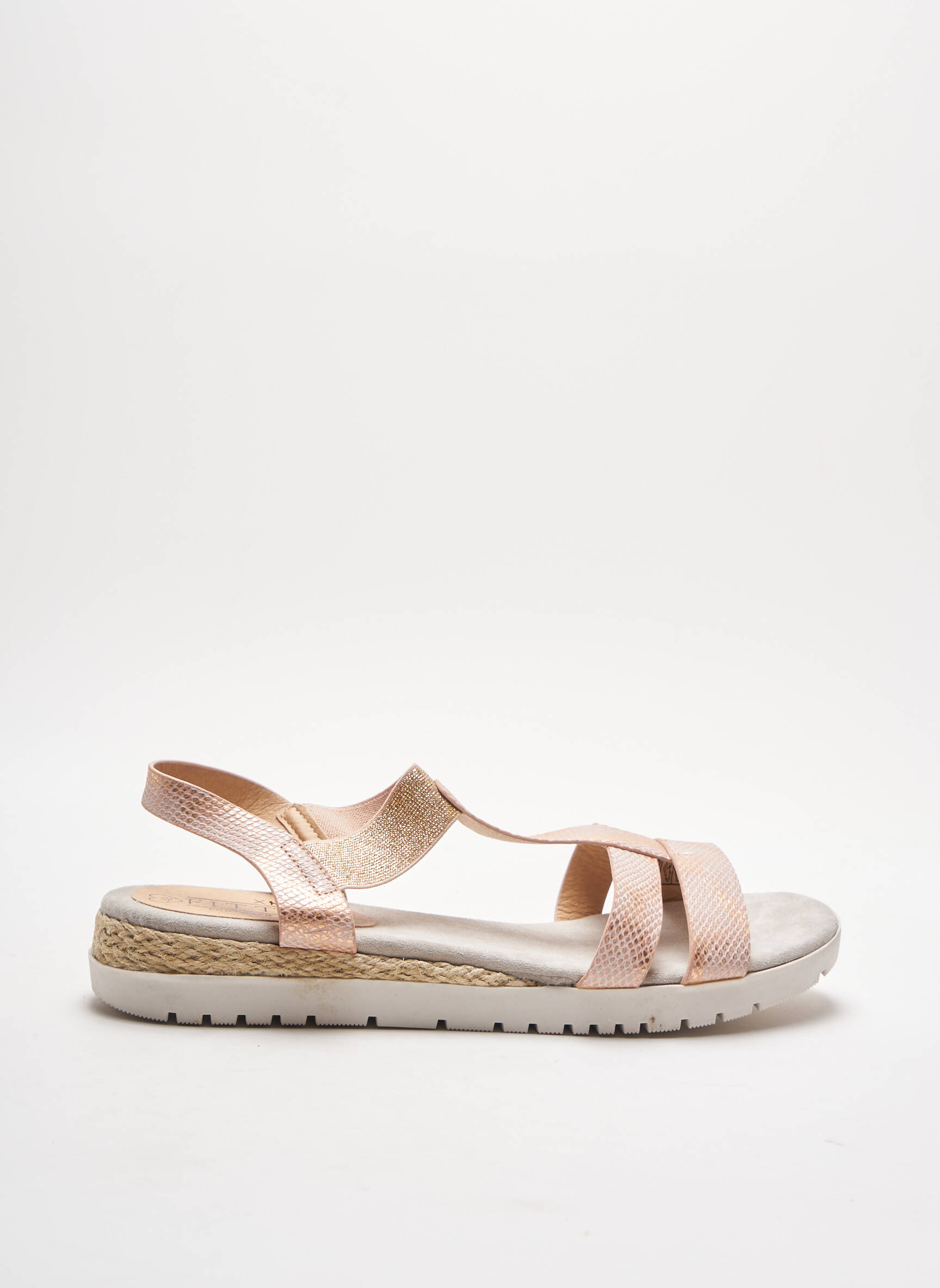 I Love Shoes Sandales Nu Pieds Femme couleur gris