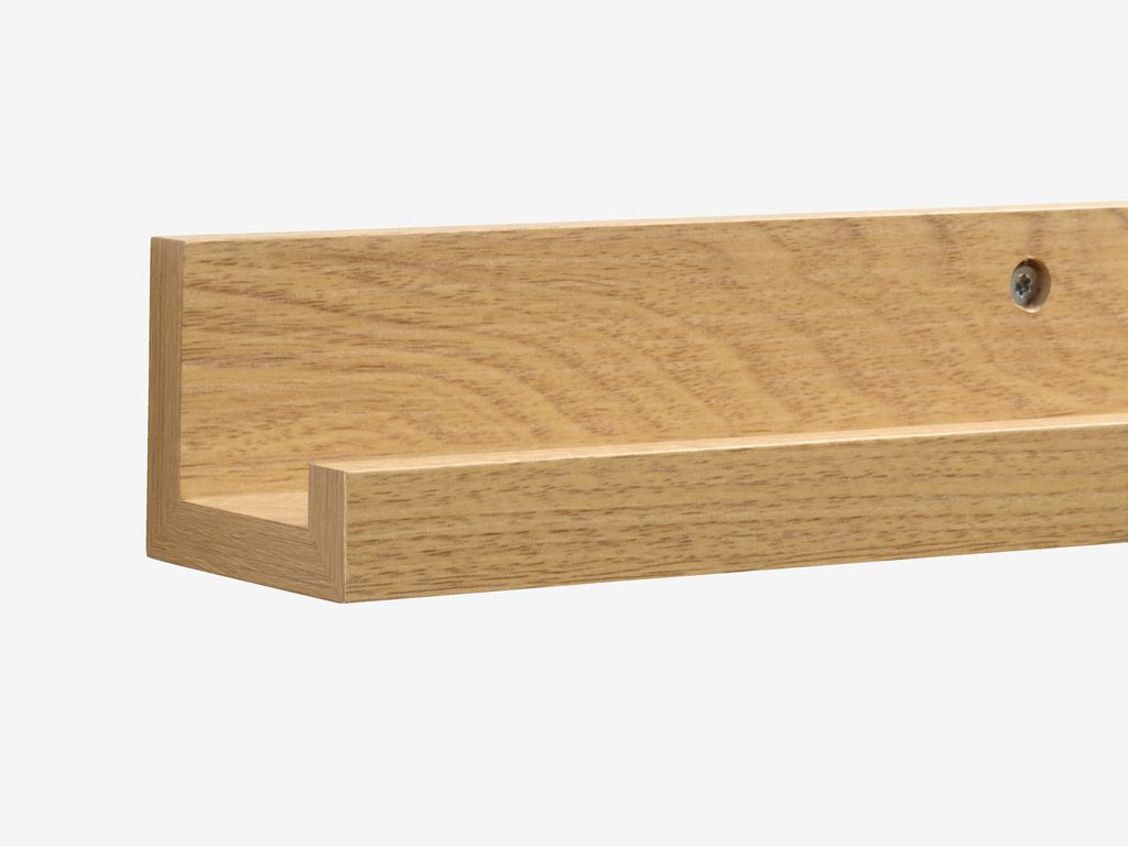 AVNEDE 115x7 eikehylle med bilder