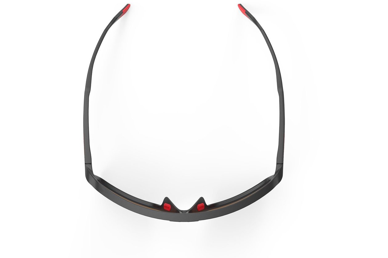 Rudy Project Spinshield Black Matte / Multilaser Red