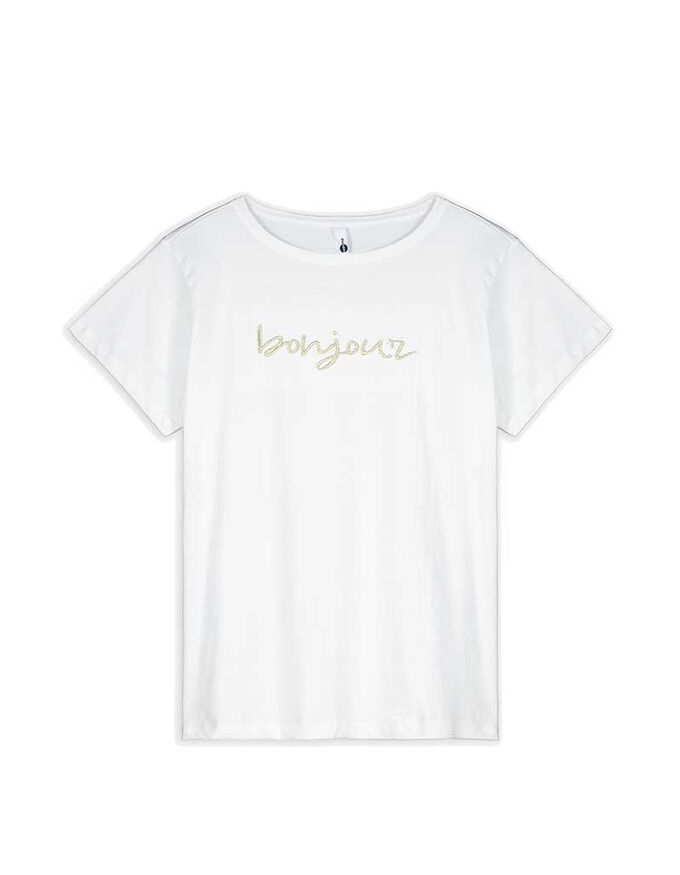 T-Shirt - Stickereien