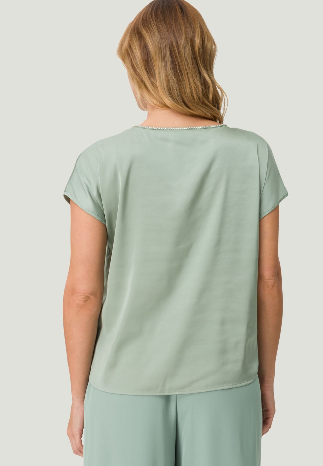 Blusenshirt mit Glitzersteinen