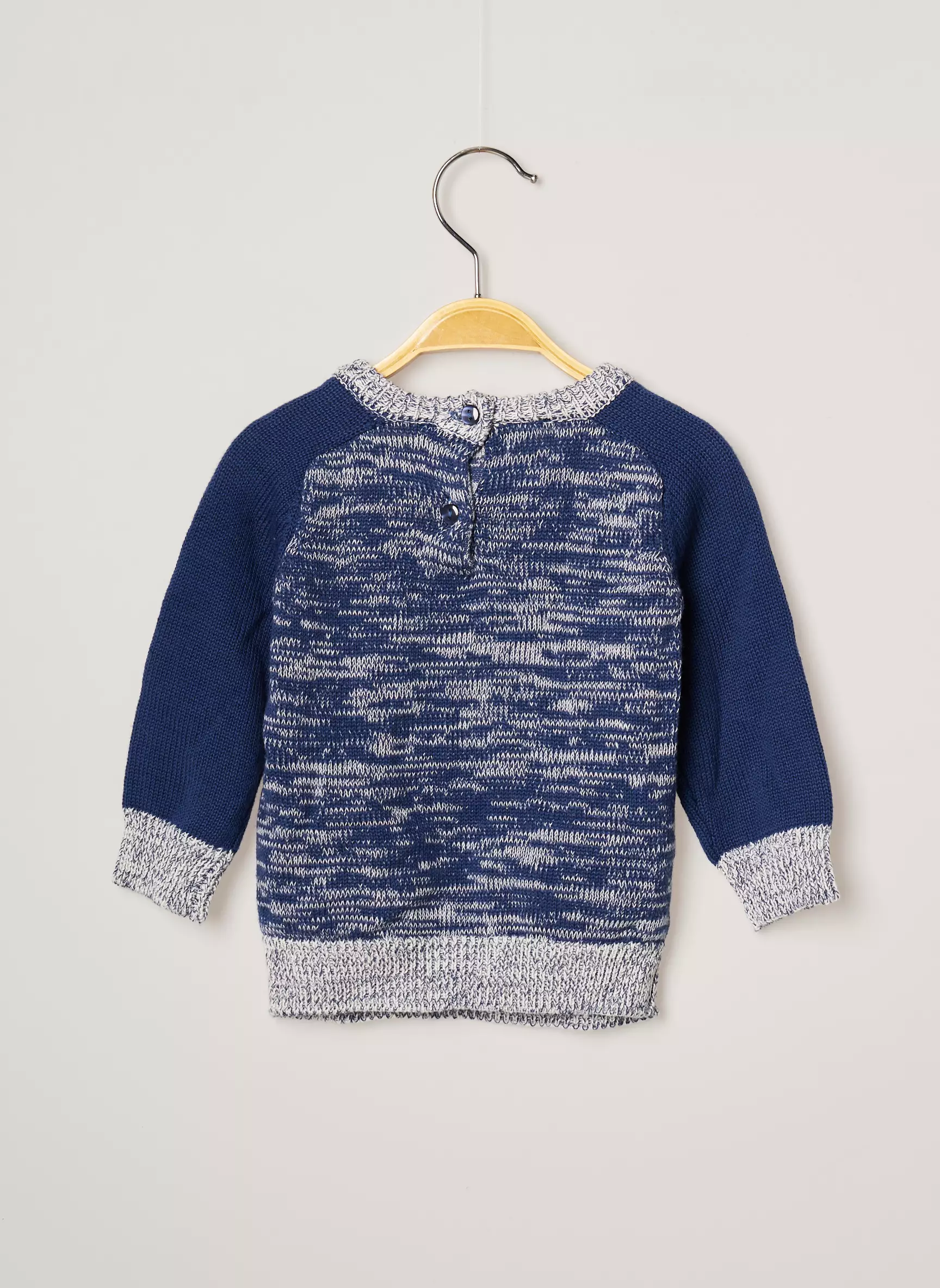 3 Pommes Pulls Garcon couleur bleu