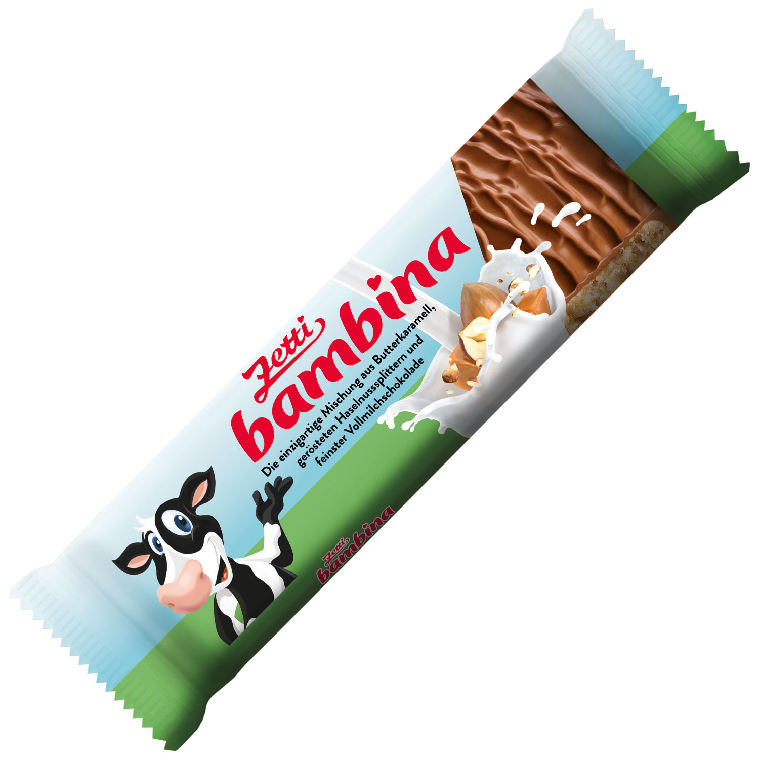 Zetti bambina Vollmilch Riegel 3x45g
