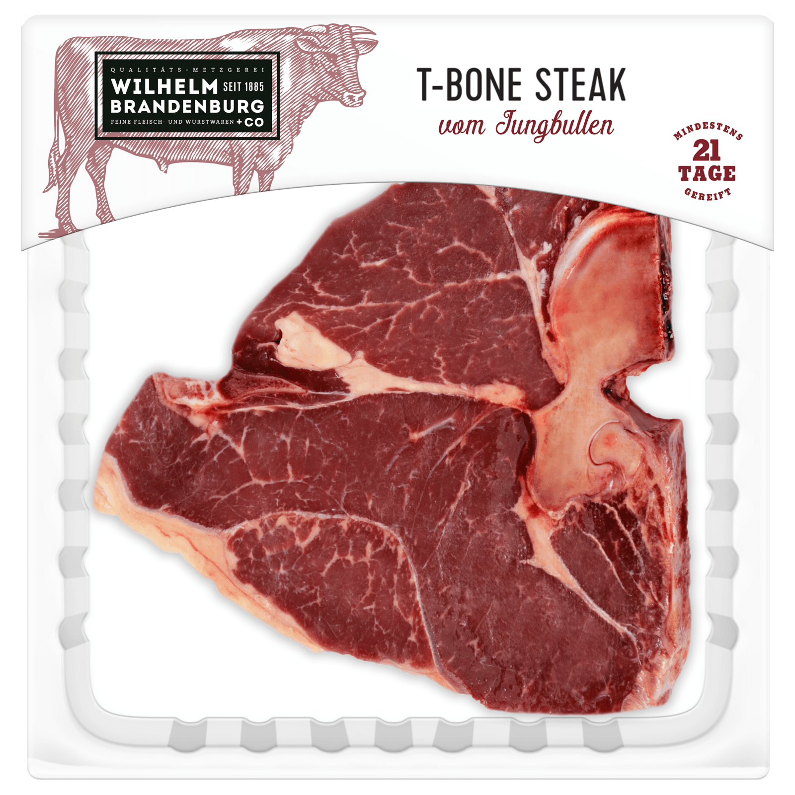 Wilhelm Brandenburg T-Bone-Steak vom Jungbullen ca. 350g