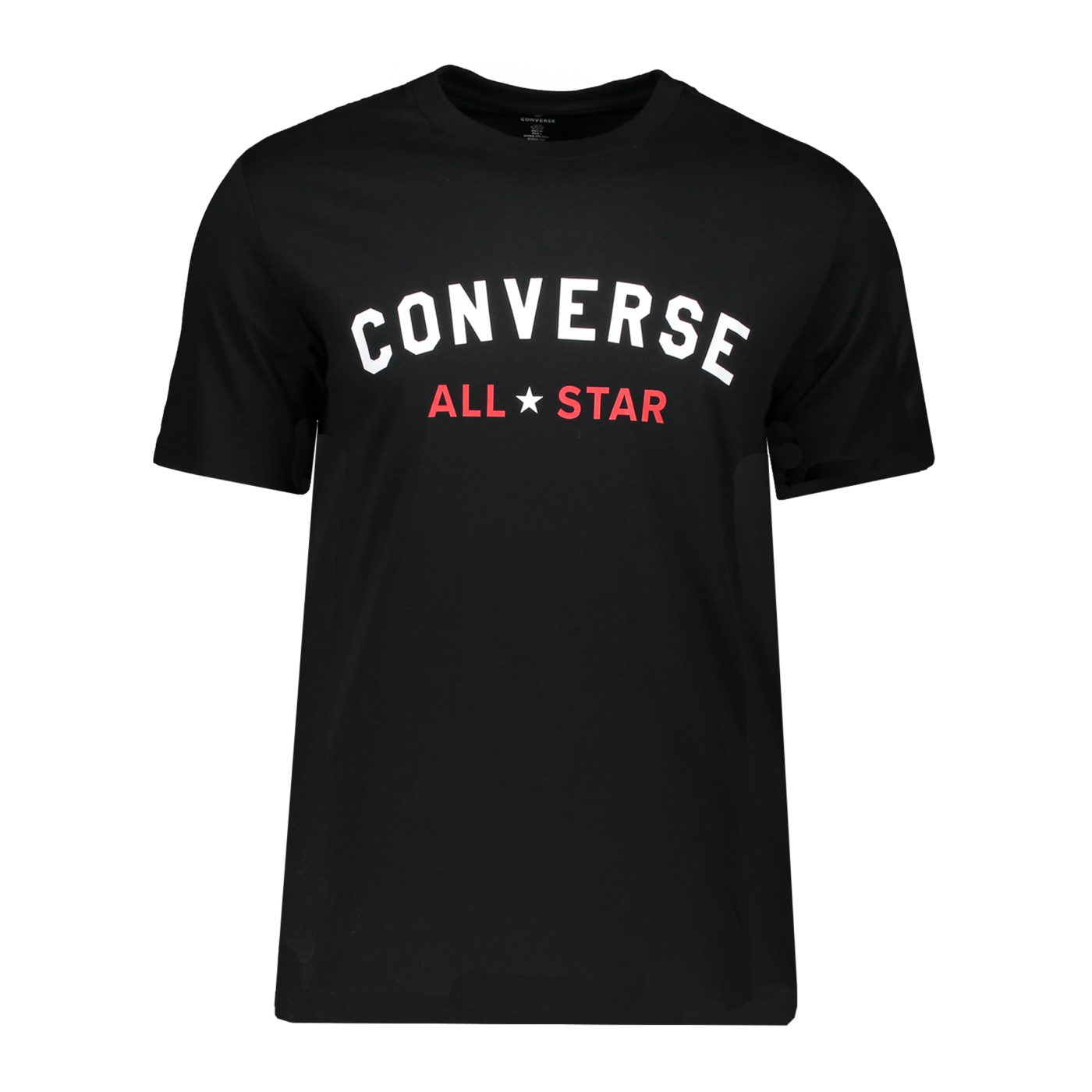 Converse All Star T-Shirt Schwarz F001
