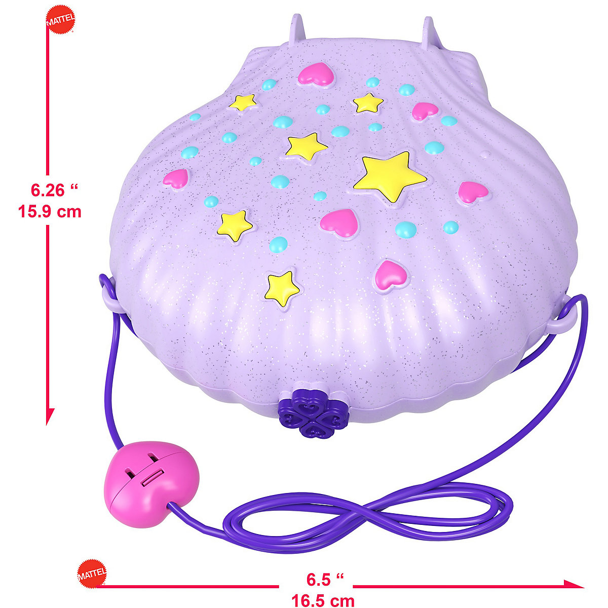 Polly Pocket Muschel-Tasche