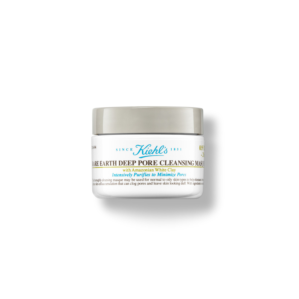 kiehl's Rare Earth Pore Cleansing Masque Masque purifiant et désincrustant à l’argile blanche
