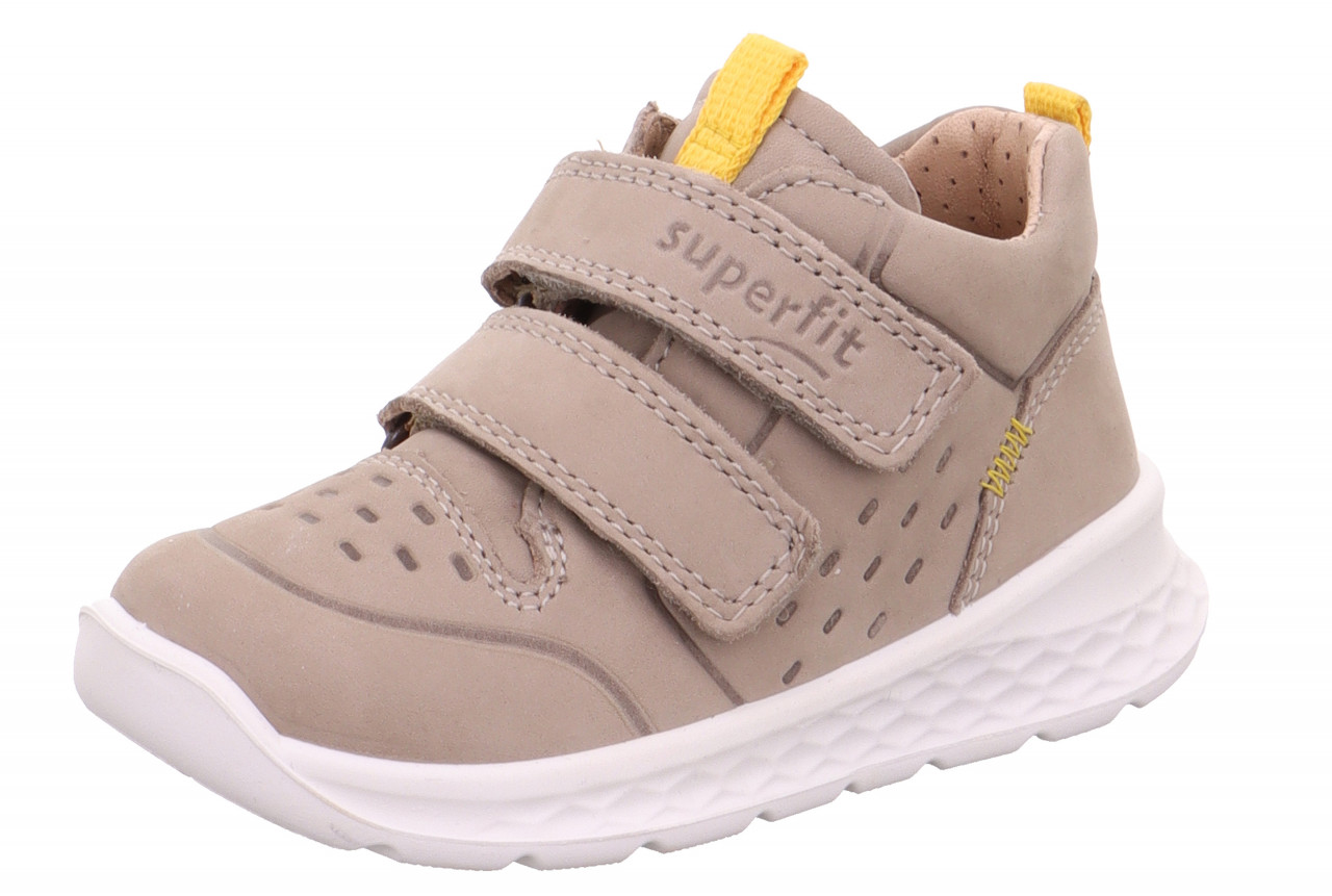 BREEZE - Beige/GelbSneaker low mit Klettverschluss