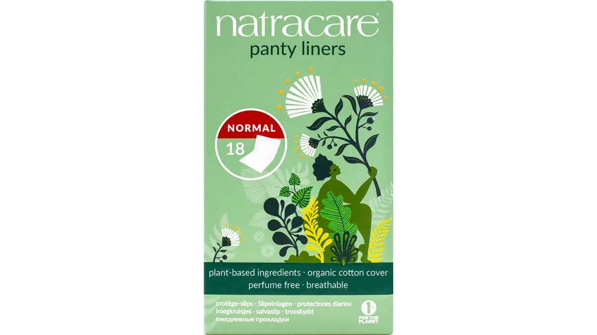 natracare Slipeinlagen Normal 18 Stück