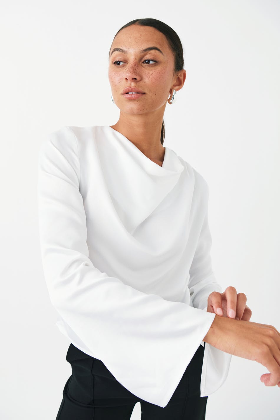 Satin blouse