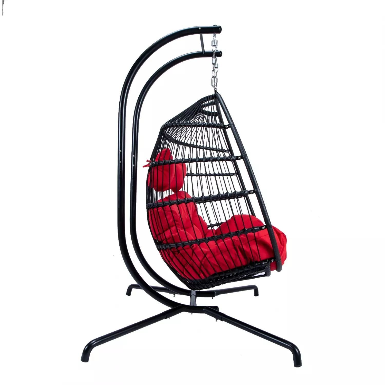 PureHaven Hängesessel Skyros II für 2 Personen 130x120x200 cm