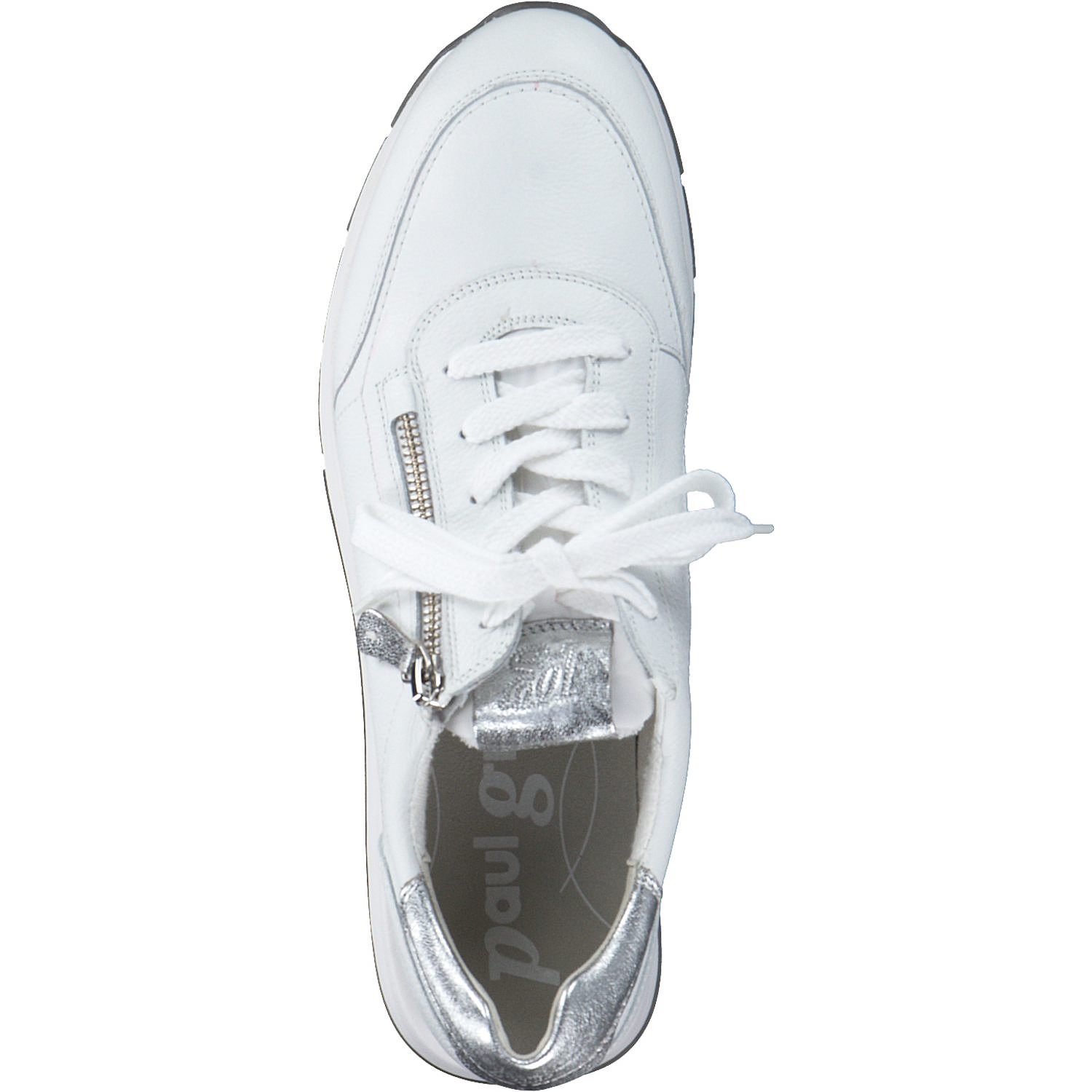 Paul Green 4085, Sneakers Low, Damen, white/clay