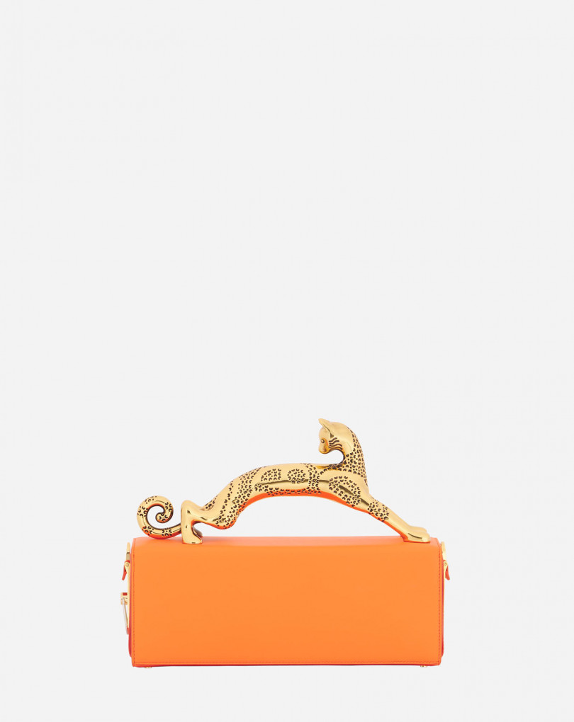 SAC PENCIL CAT MM EN CUIR