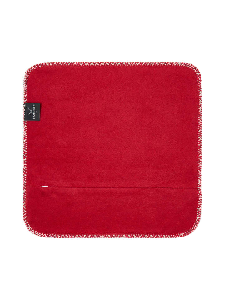 Sansibar Kissenhülle Doubleface in Rot, 50x50 cm günstig kaufen 50x50 cm