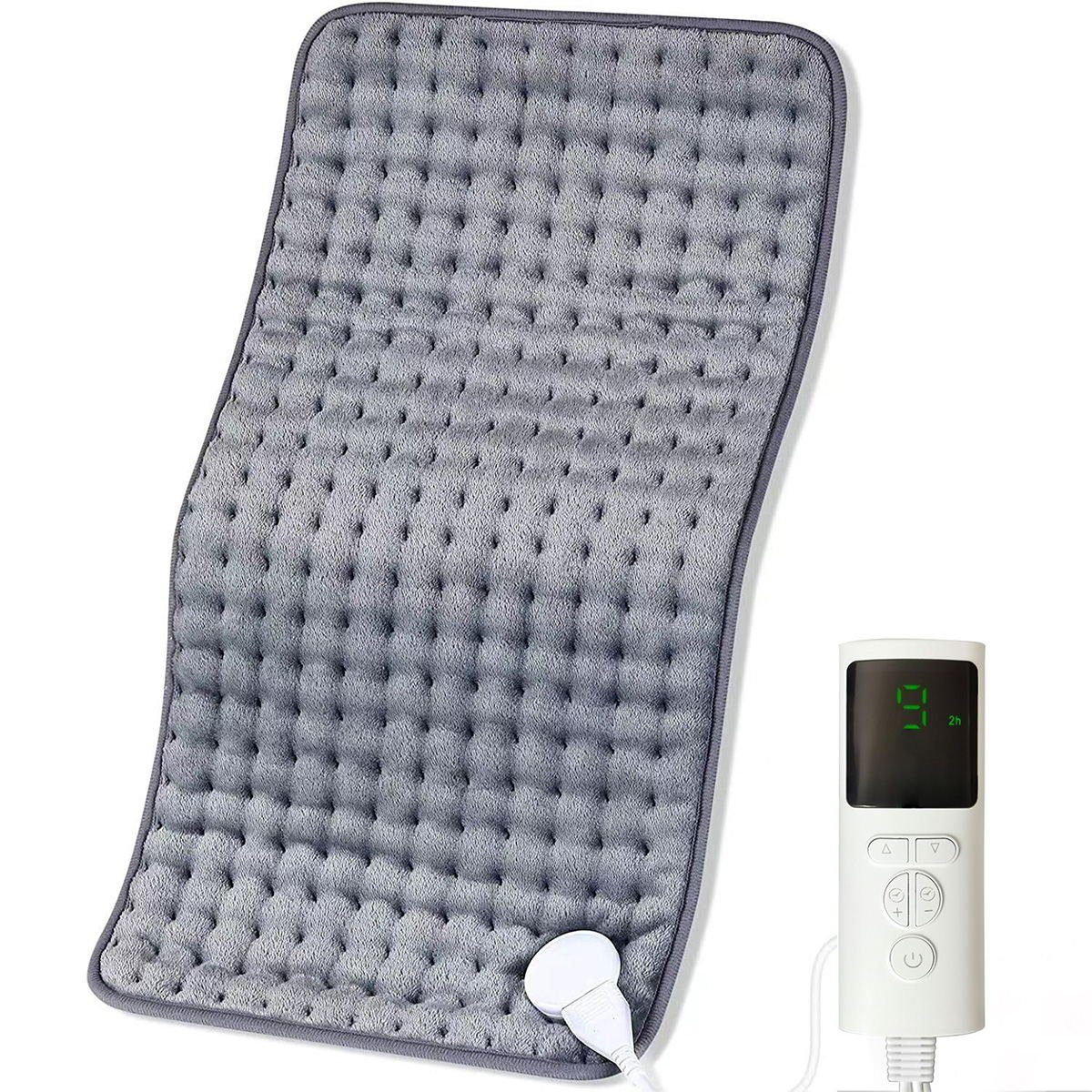 meeteu Heizkissen 40*75cm Heizkissen Wärme mit Abschaltautomatik, Elektrisch Pad Heizmatte, Heizdecke, Elektrische Wärmekissen