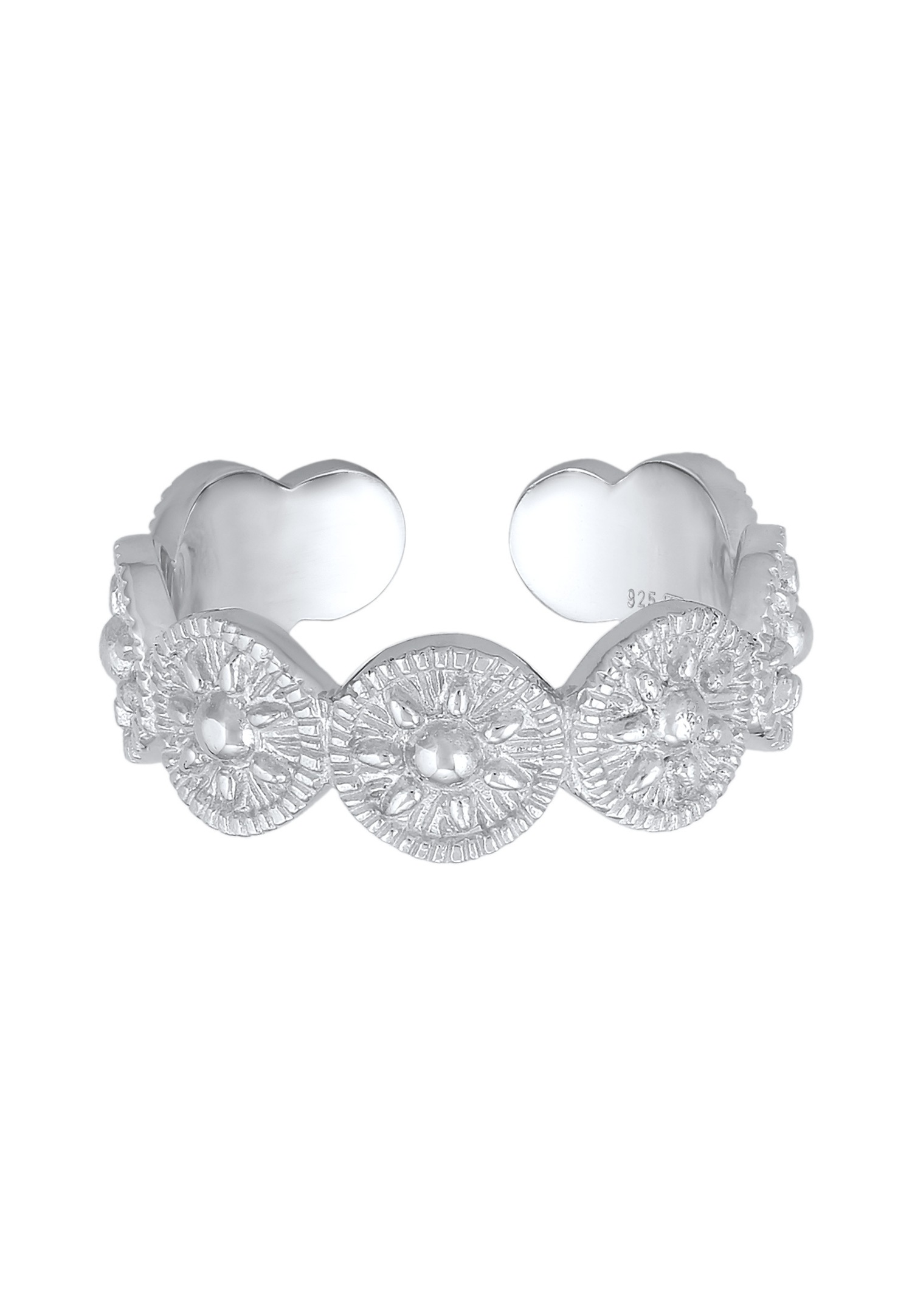 Anello da sole da donna Elli con design aperto in argento sterling 925