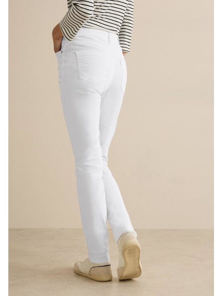 Cecil Jeans in white günstig kaufen