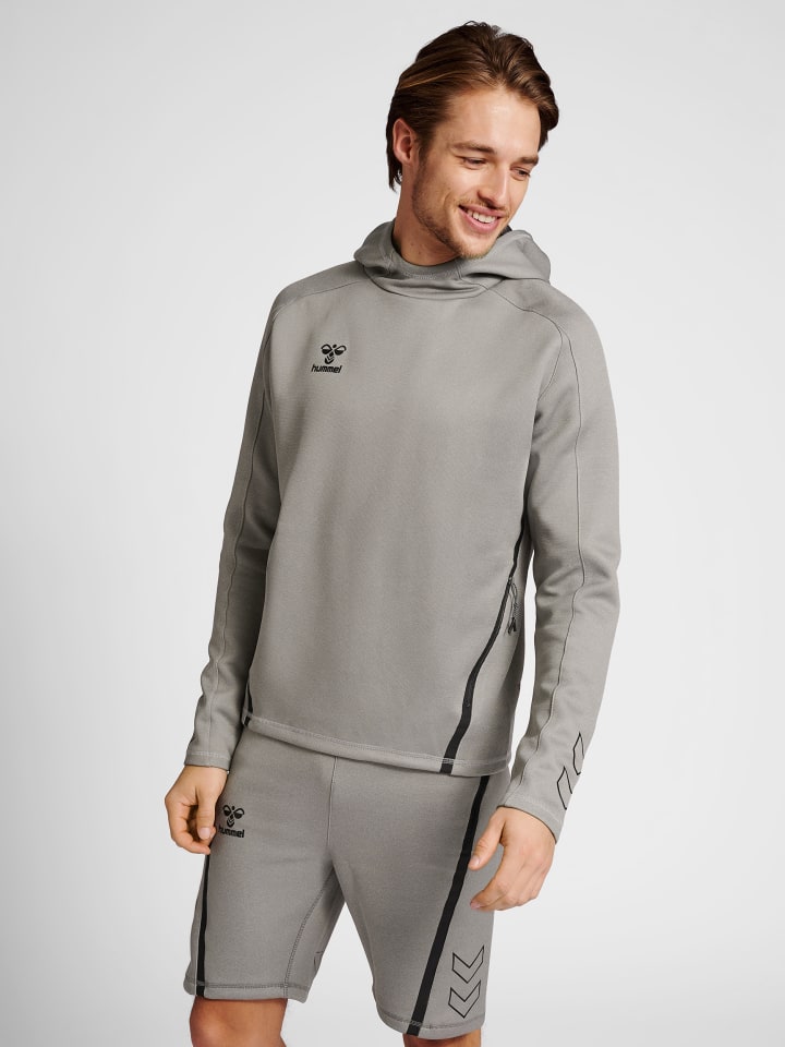 Hummel Hummel Kapuzenpullover Raglanärmel Hmlcima Herren in GREY MELANGE günstig kaufen